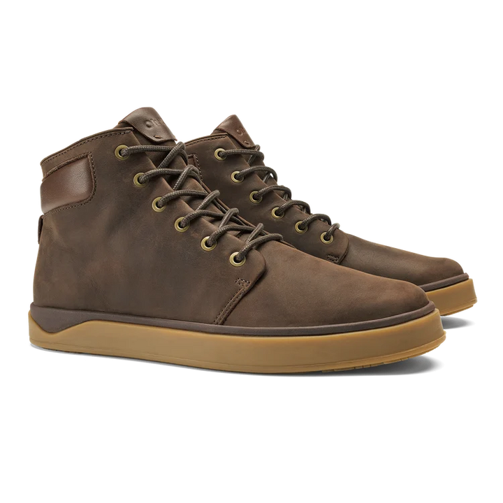 Olukai Kekaha Dark Java Men's Boots