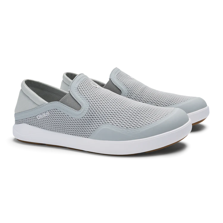 Olukai Moku Cloud Grey Men's Slip On