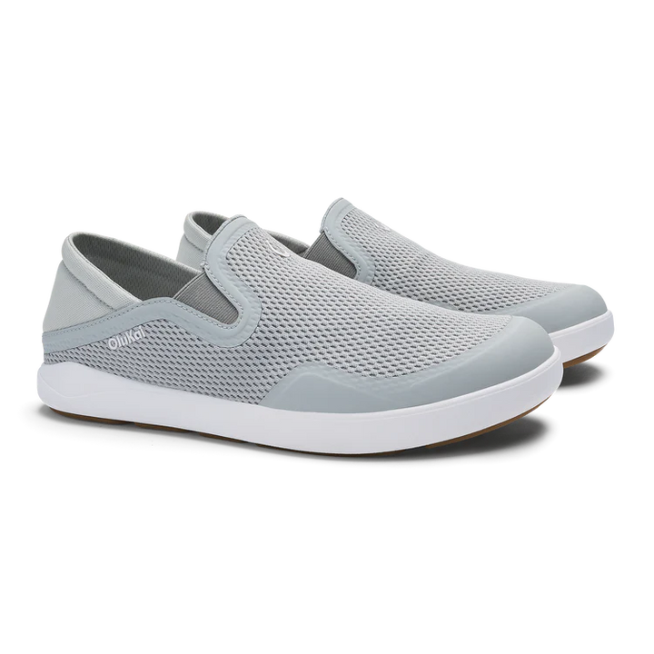 Olukai Moku Cloud Grey Men's Slip On