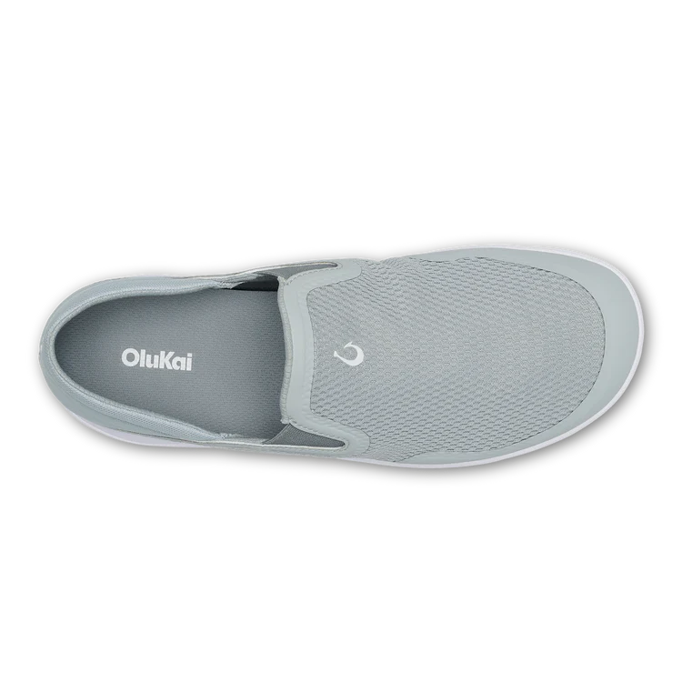 Olukai Moku Cloud Grey Men's Slip On