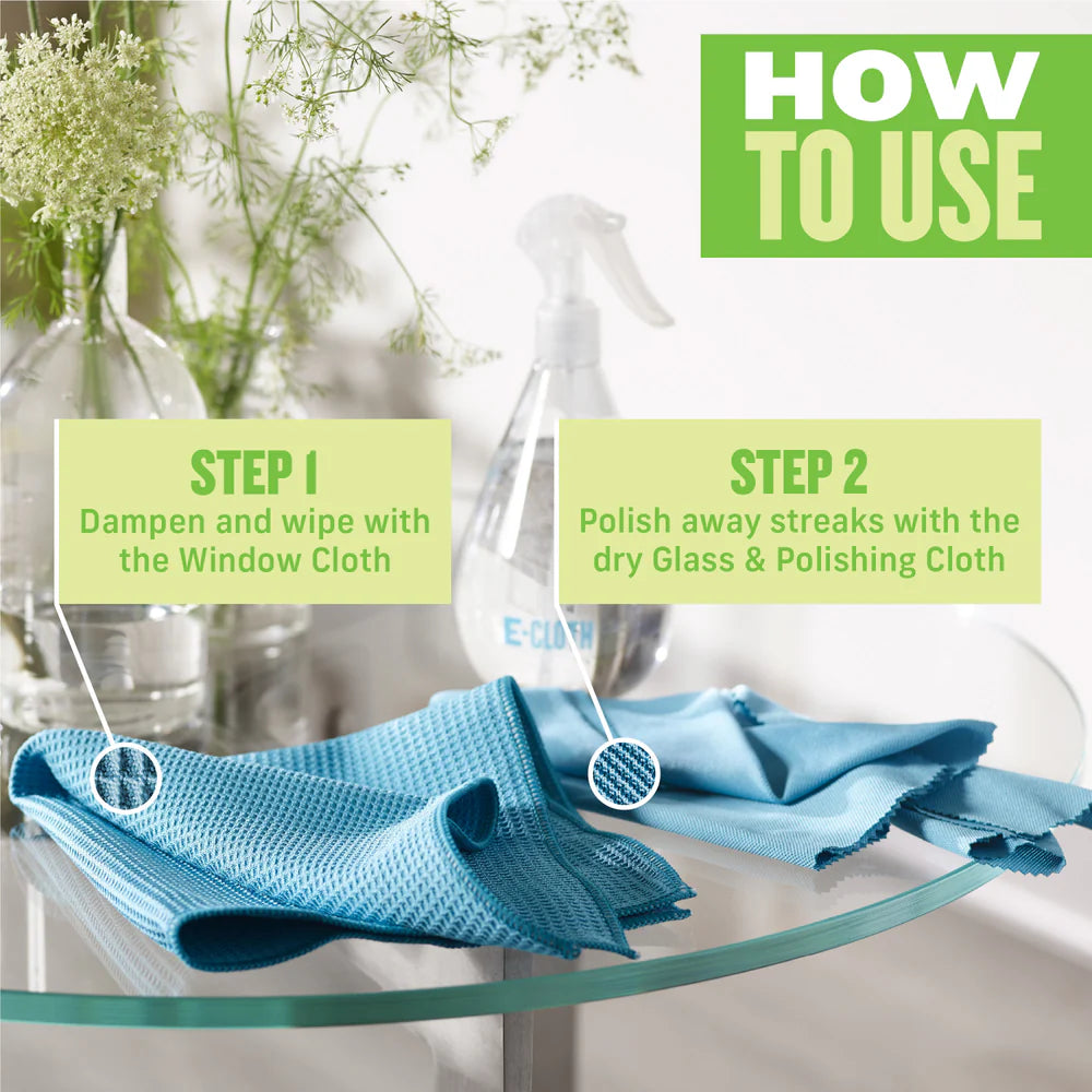 E-Cloth Green Window Cleaning Kit