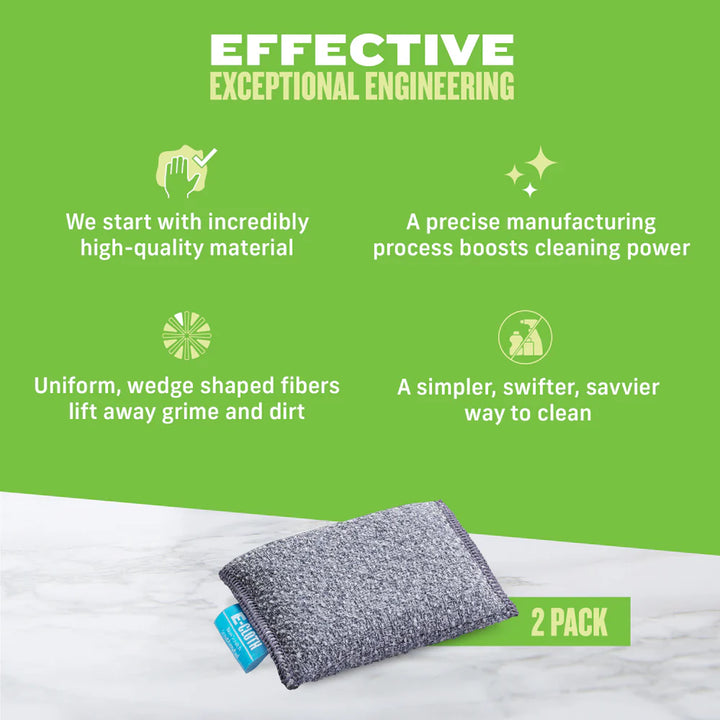 E-Cloth Non Scratch Scrubbing Pads Pack