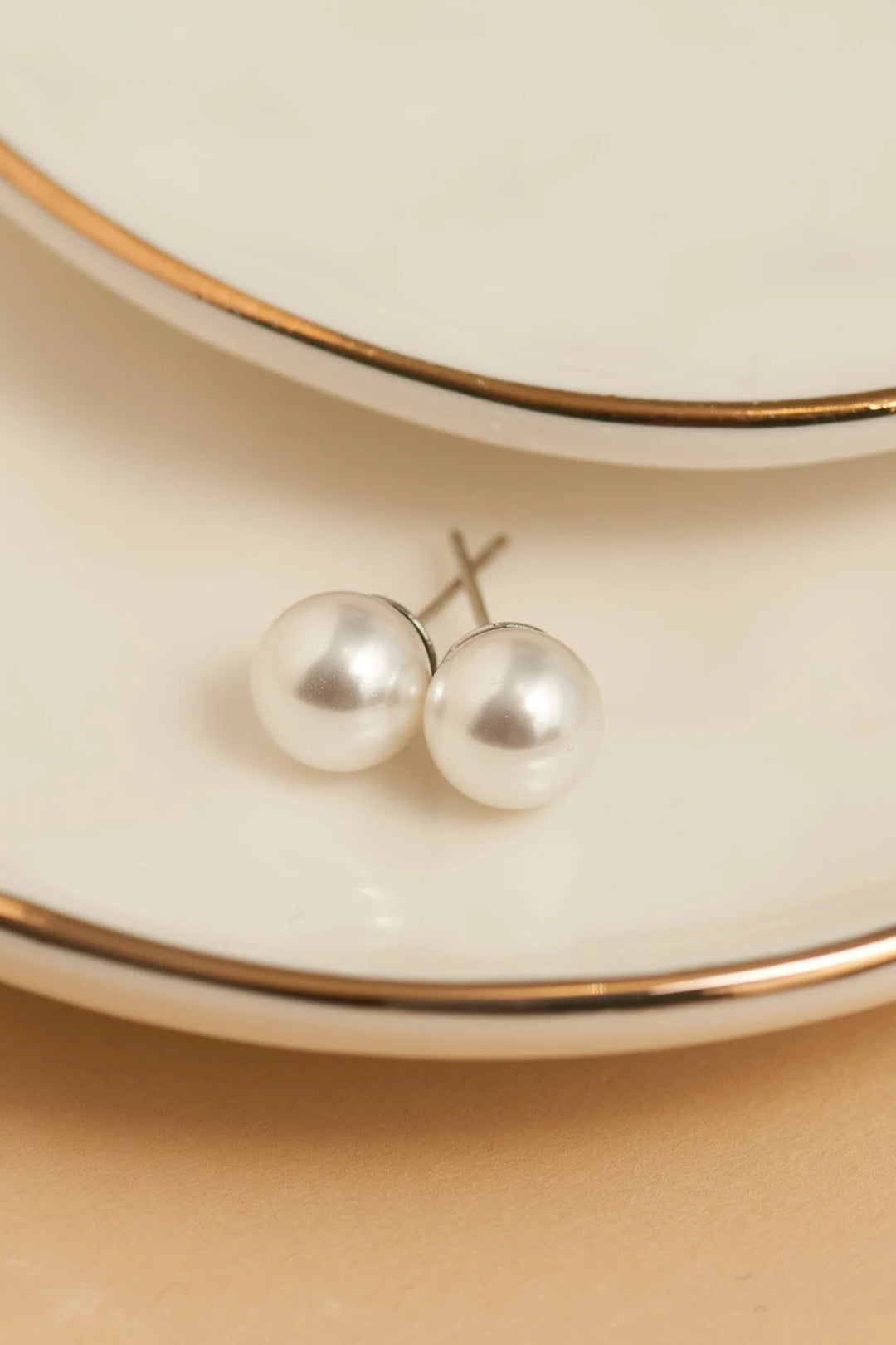 Narelle Waterproof Pearl Stud Earrings