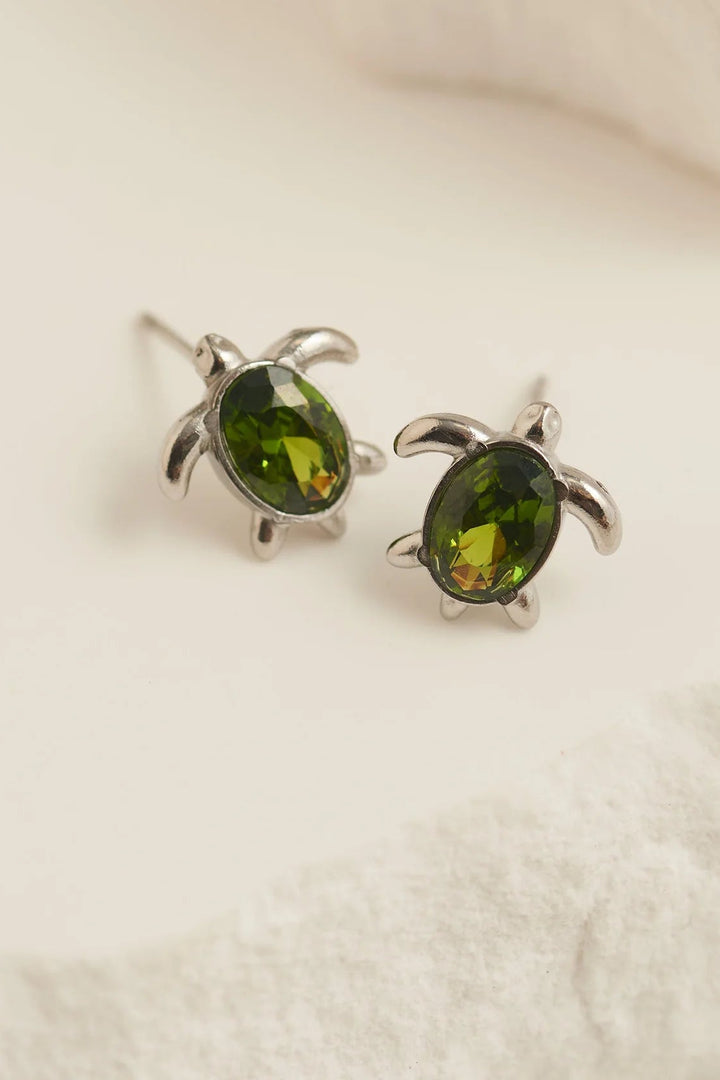 Narelle Waterproof Turtle Stud Earrings