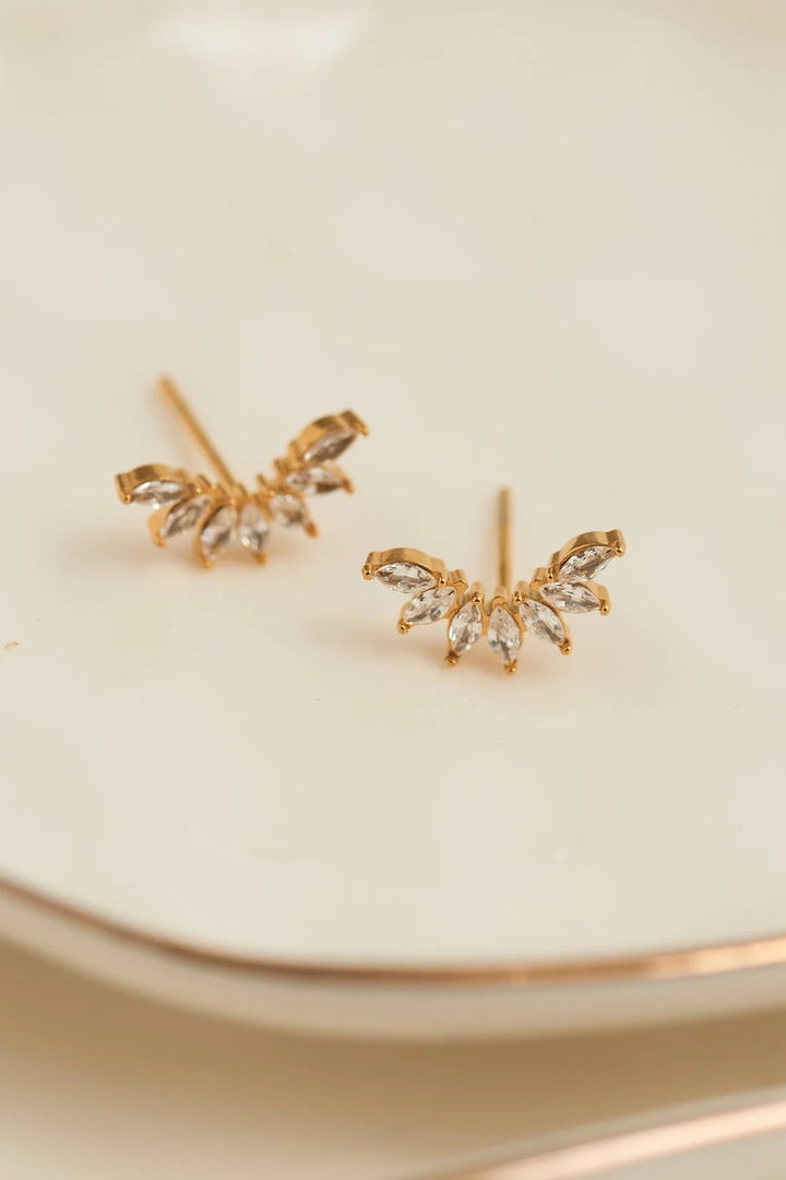 Narelle Waterproof Mini Crawler Earrings