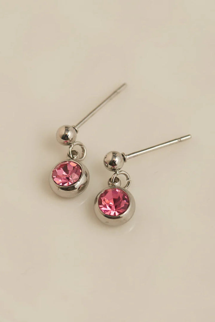 Narelle Waterproof Gem Dangle Stud Earrings