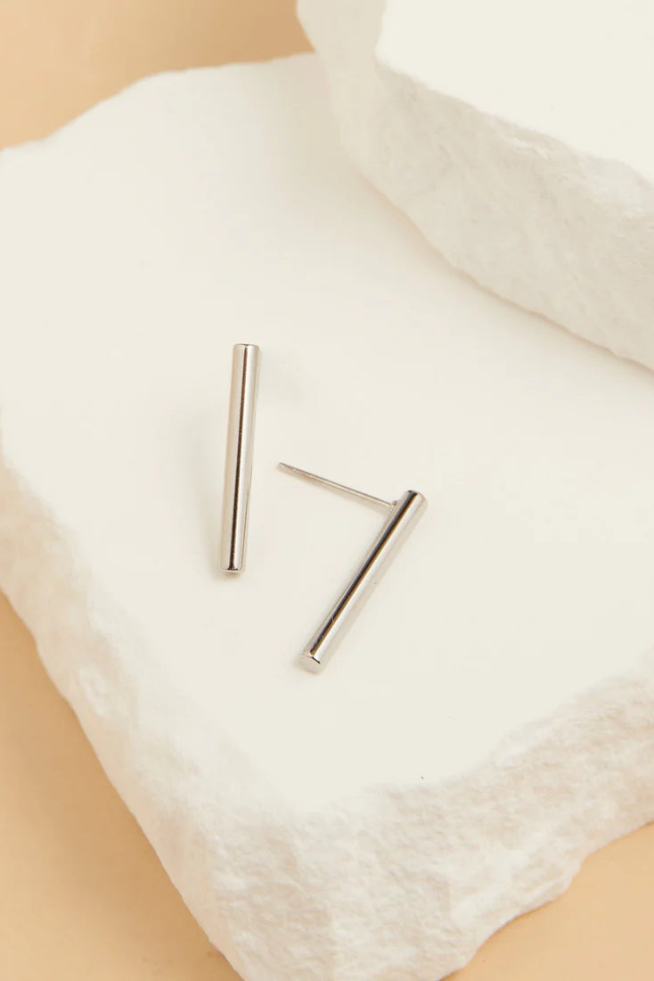 Narelle Waterproof Bar Stud Earrings