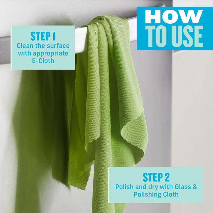 E-Cloth Glass & Polishing Cloths Assorted Pack