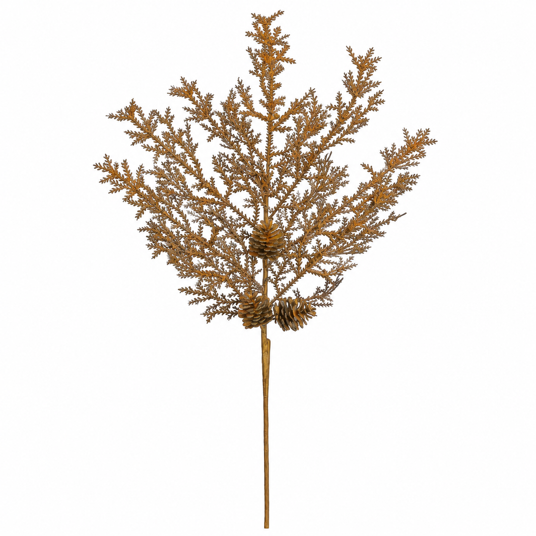 Metallic Cluster Cedar Spray