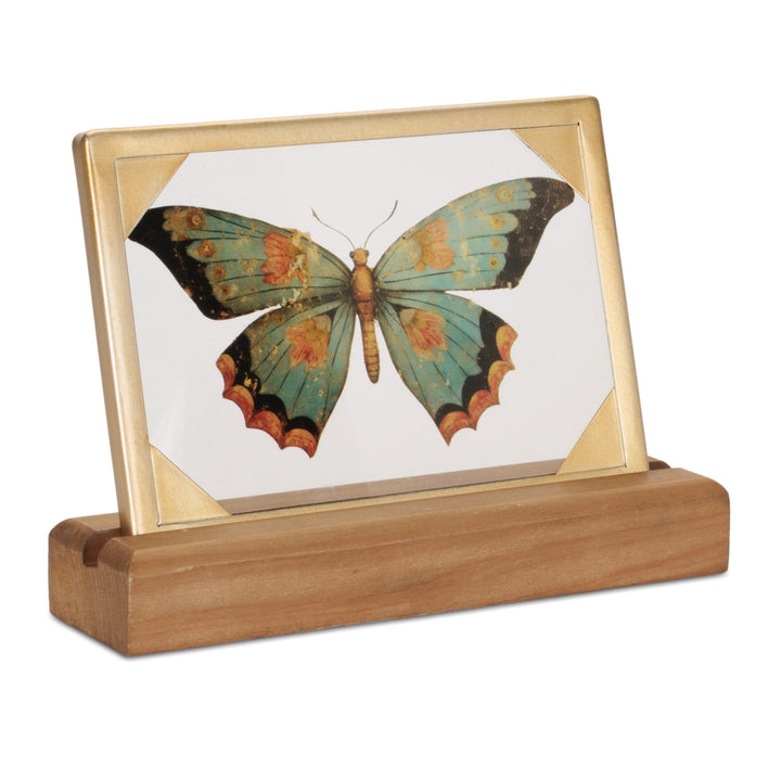 Framed Butterfly Tabletop Decor