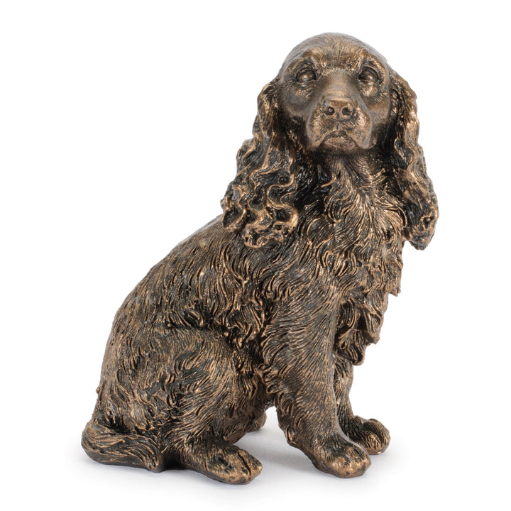 Bronzed Dog Figurine