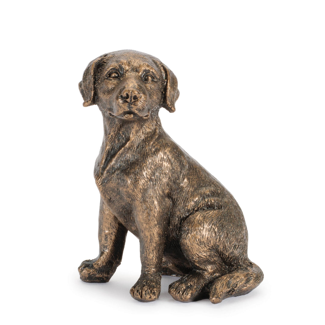 Bronzed Dog Figurine
