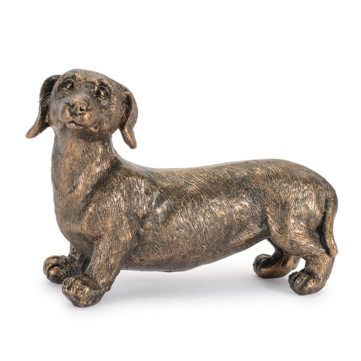 Bronzed Dog Figurine