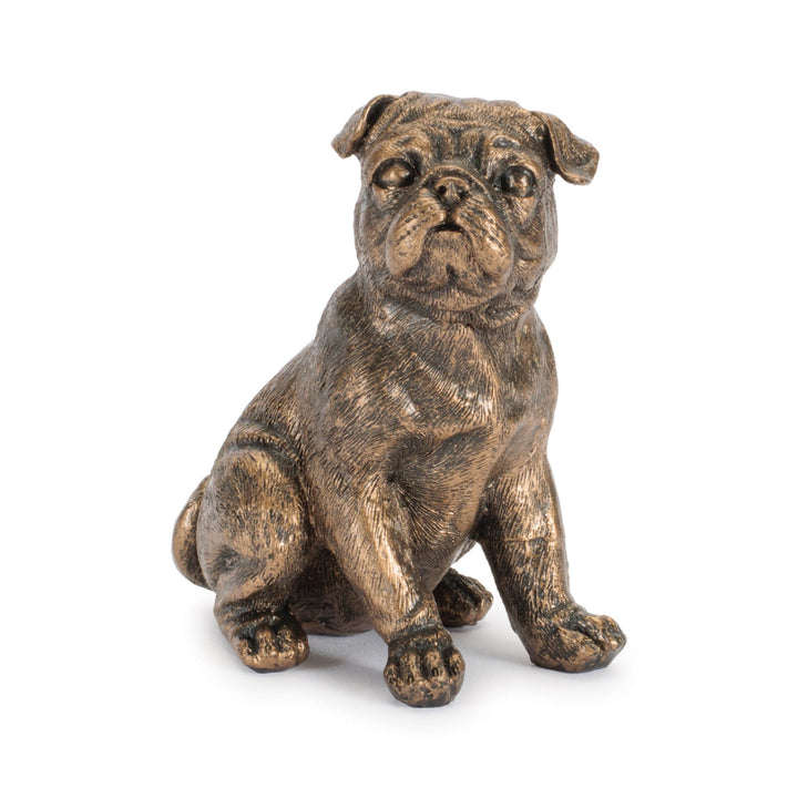 Bronzed Dog Figurine