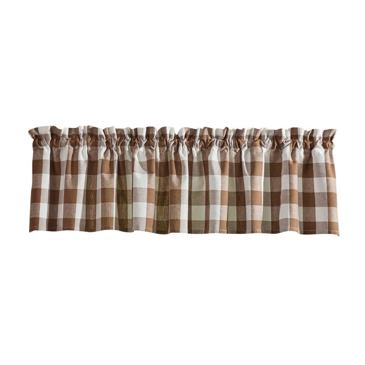 Brown & Cream Wicklow Valance