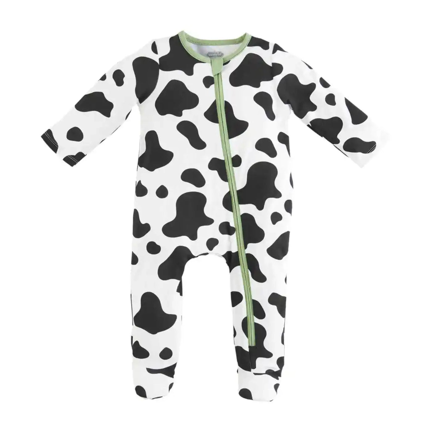 Cow Print Baby Sleeper
