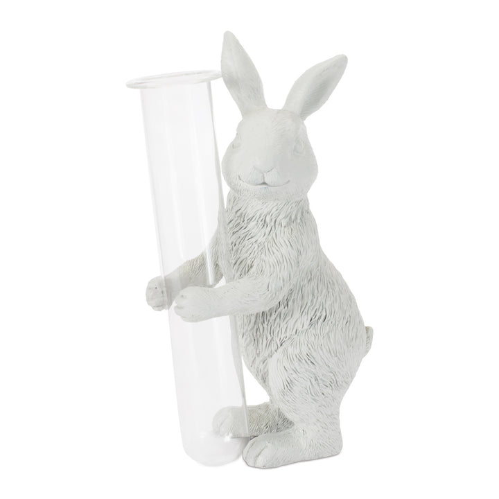 Rabbit Bud Vase Figurine
