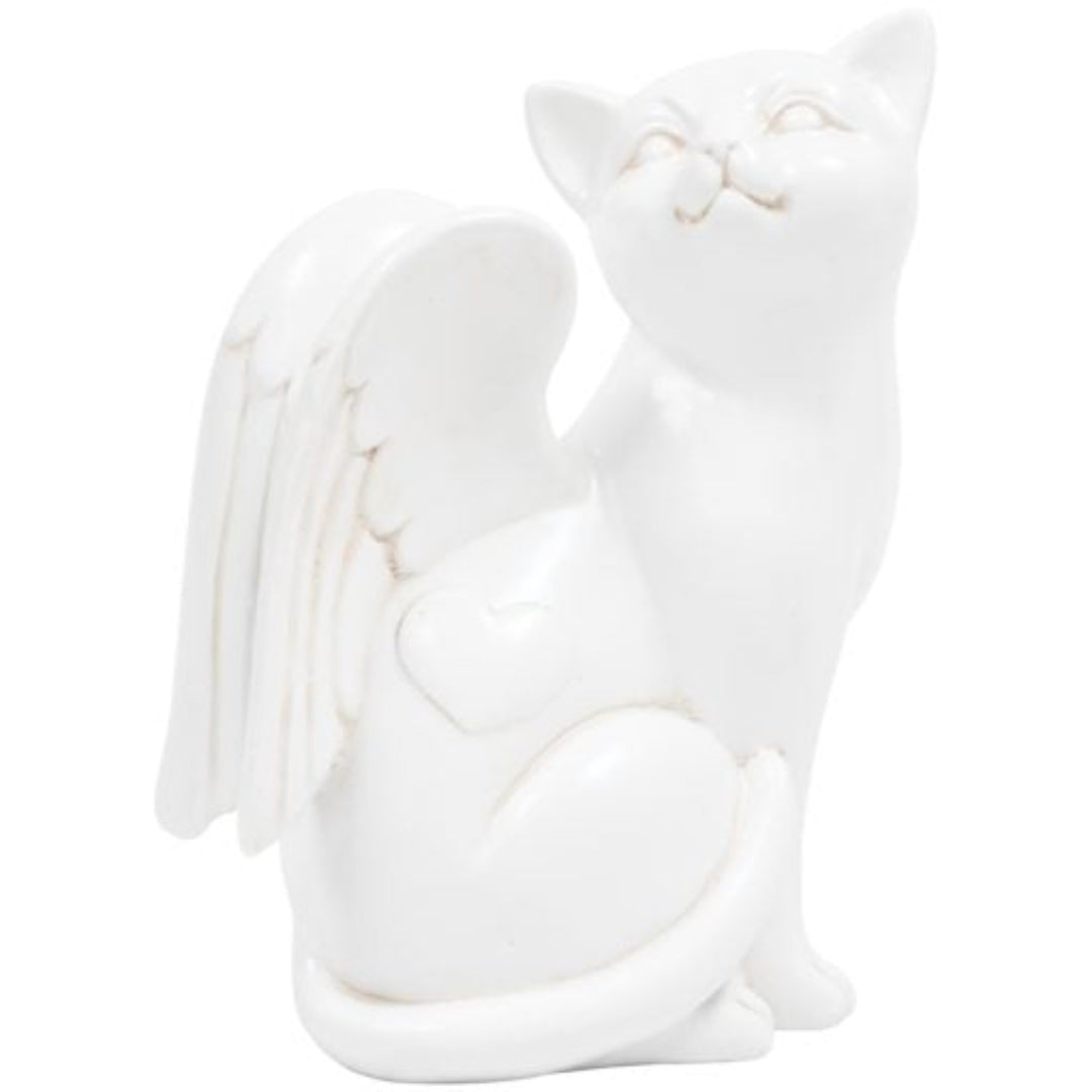 Cat Angel Figurine