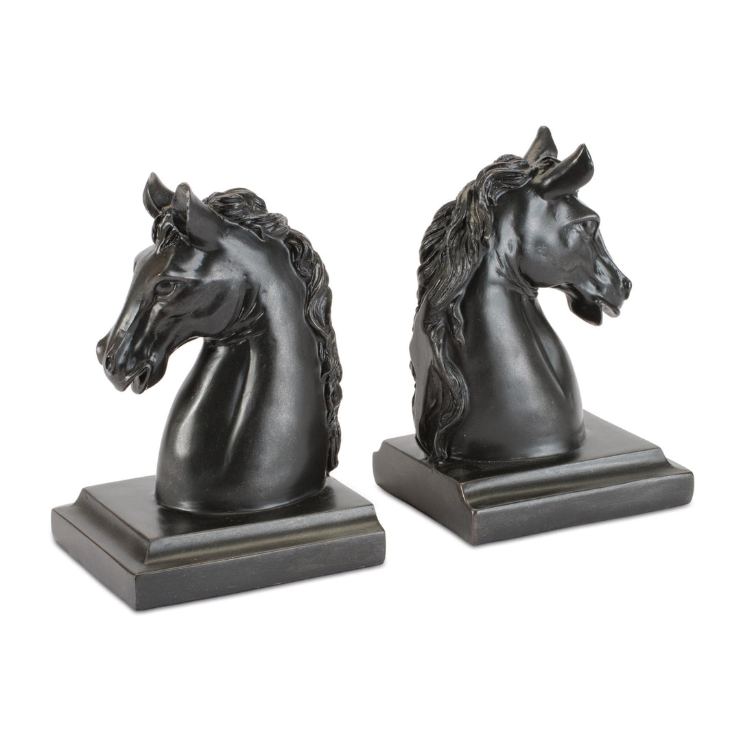 Regal Horse Bookends Set