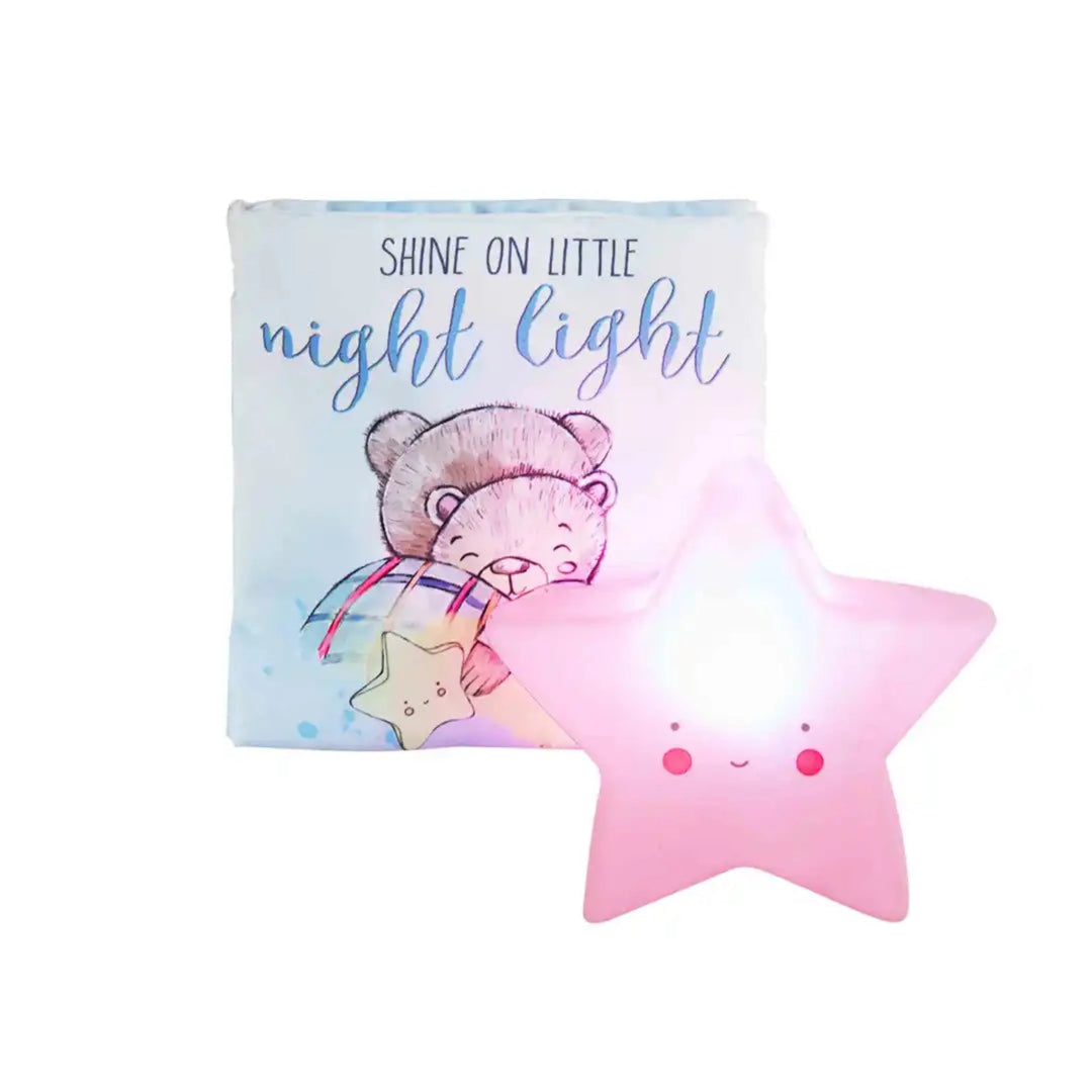 Star Night Light & Book Set