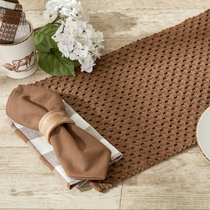 Chadwick Brown Table Runner