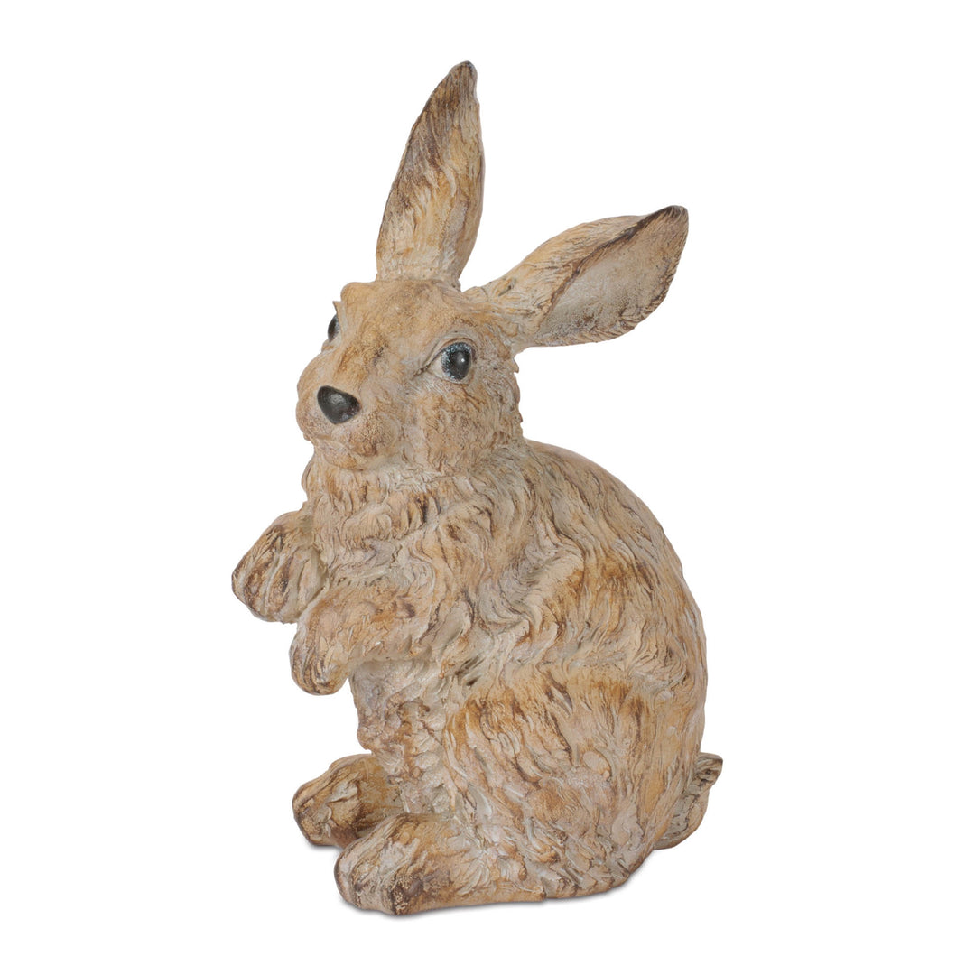 Fluffy Rabbit Resin Figurine