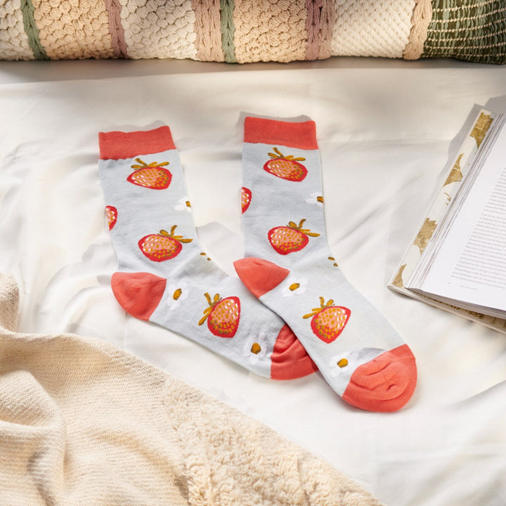 Sweet Strawberry Socks