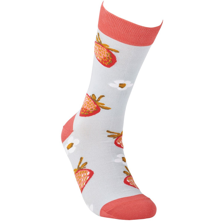 Sweet Strawberry Socks