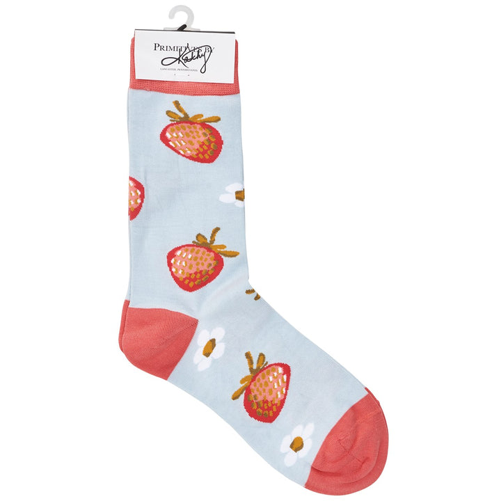 Sweet Strawberry Socks