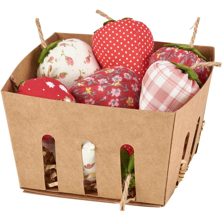 Basket Full of Strawberries