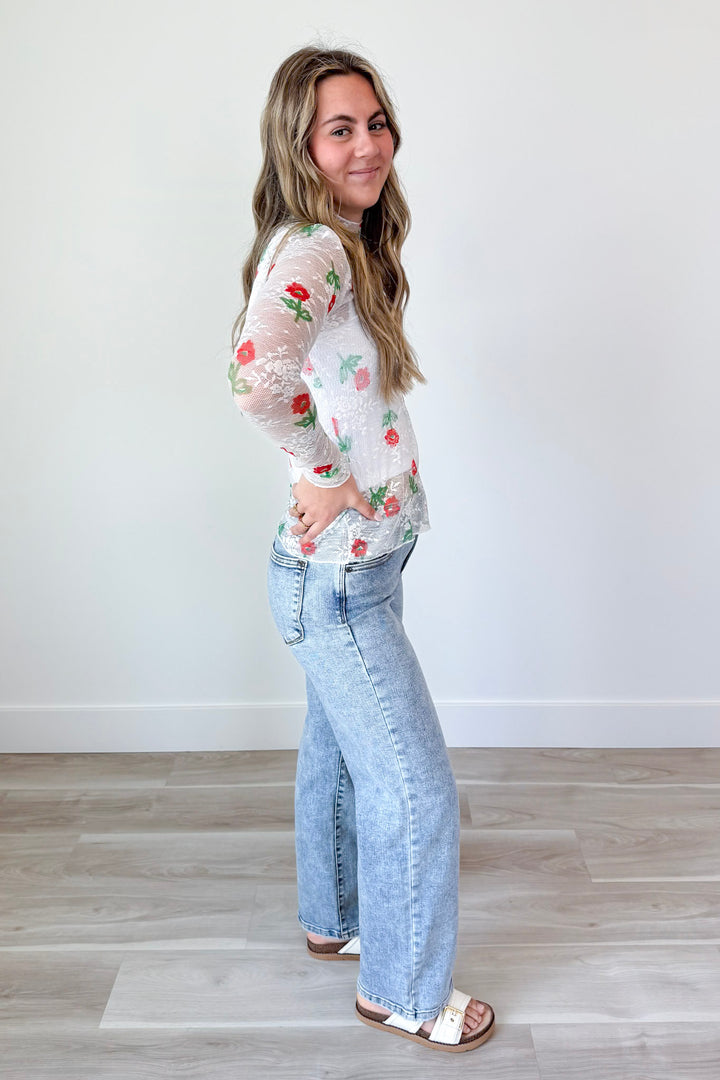 Floral Crush Top