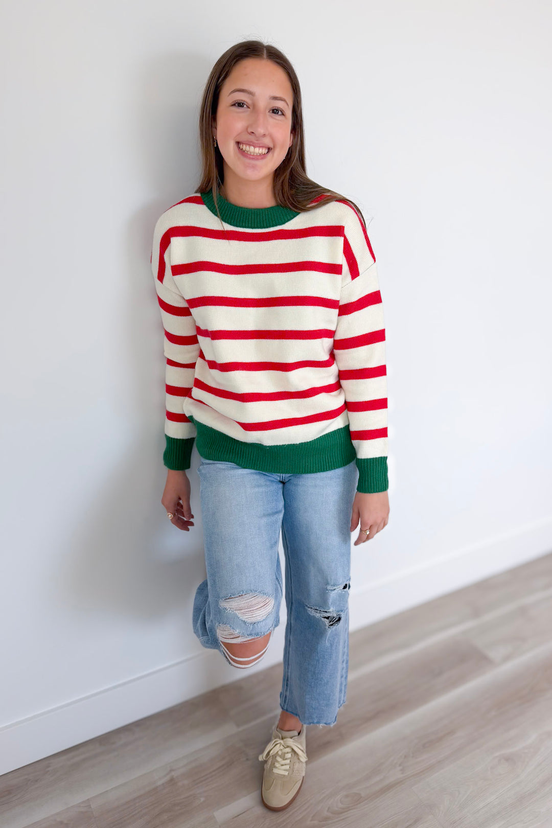 Merry Hearts Sweater