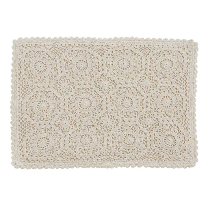 Cream Lace Placemat
