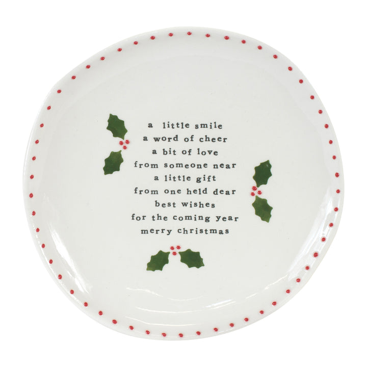 Christmas Sharing Stoneware Plate