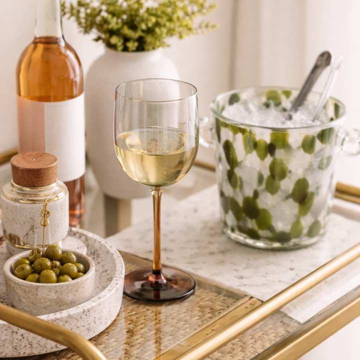 Iridescent Wine Glass