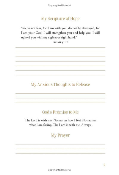Calm Moments For Anxious Days Devotional