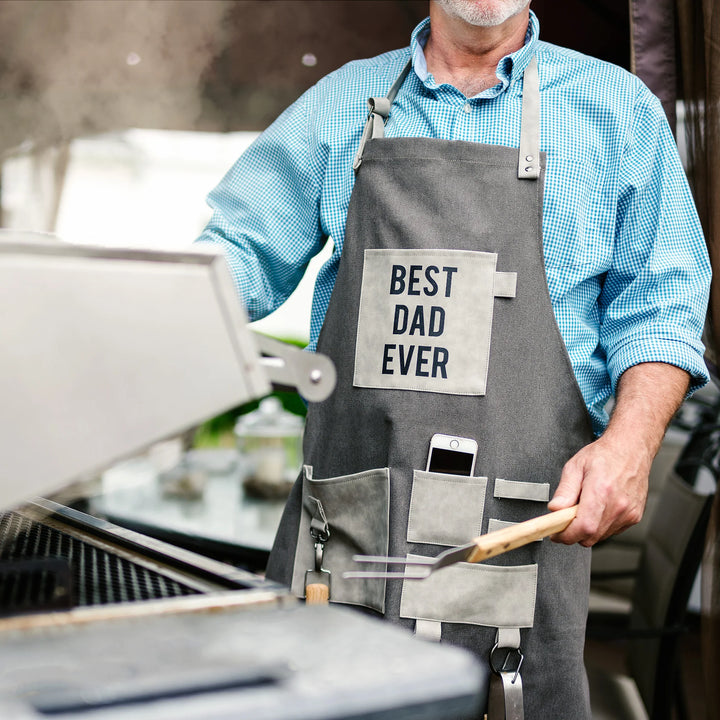 Canvas Grilling Apron - Best Dad