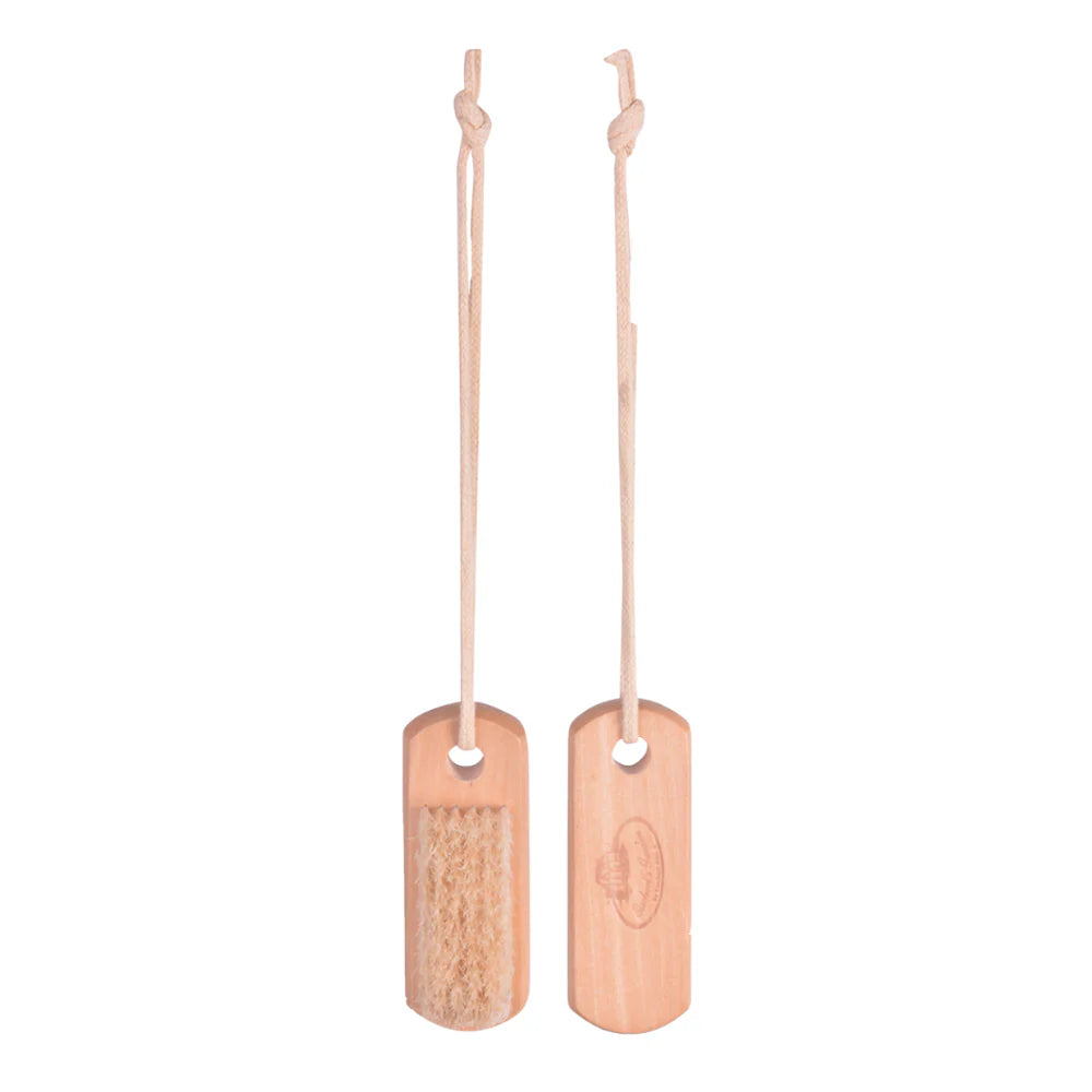 Hanging Wooden Nail Brush