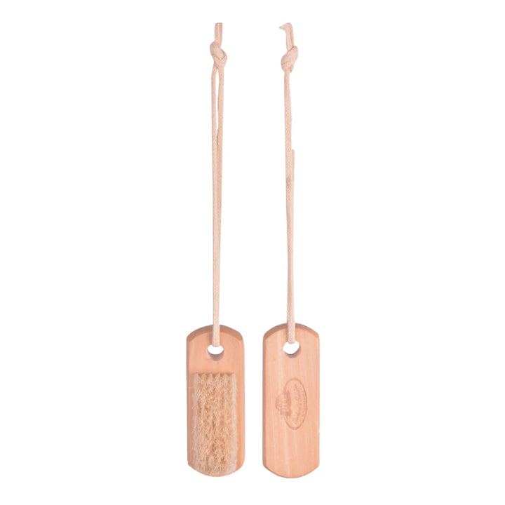 Hanging Wooden Nail Brush