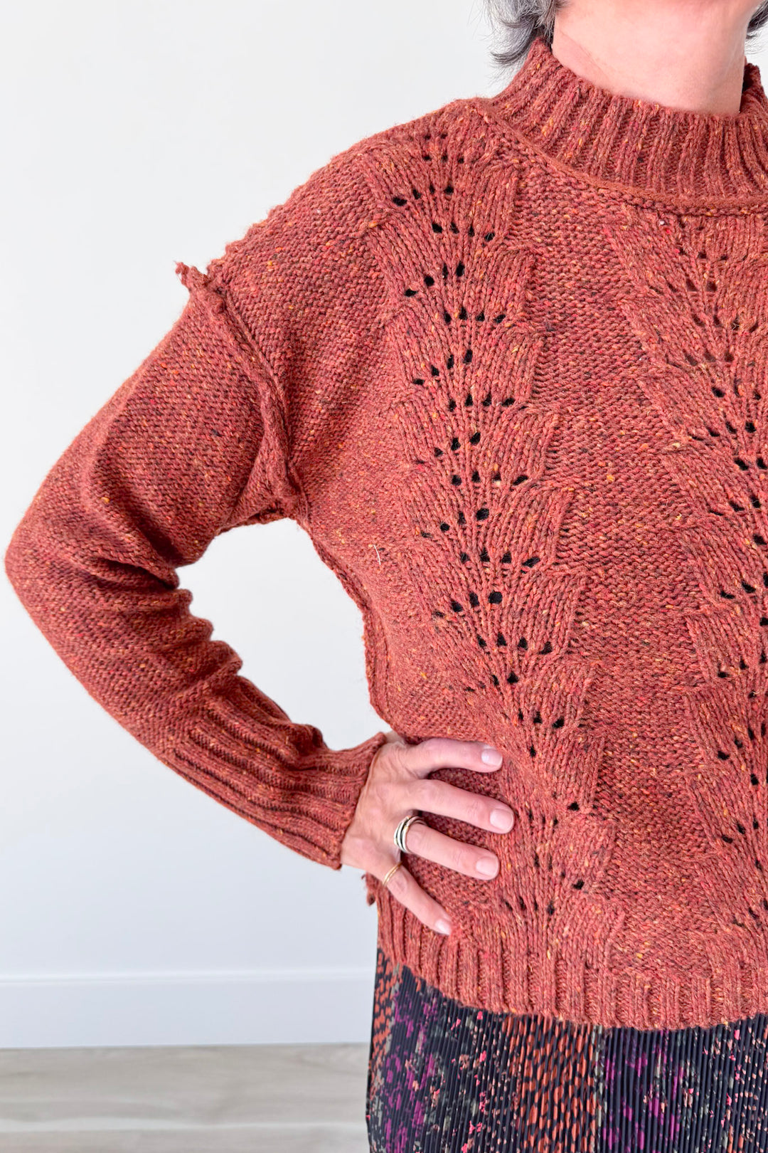 Autumn Skies Sweater