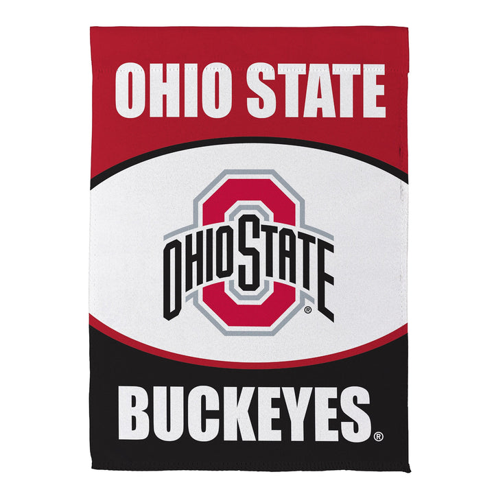 Ohio State Buckeyes Suede Flag