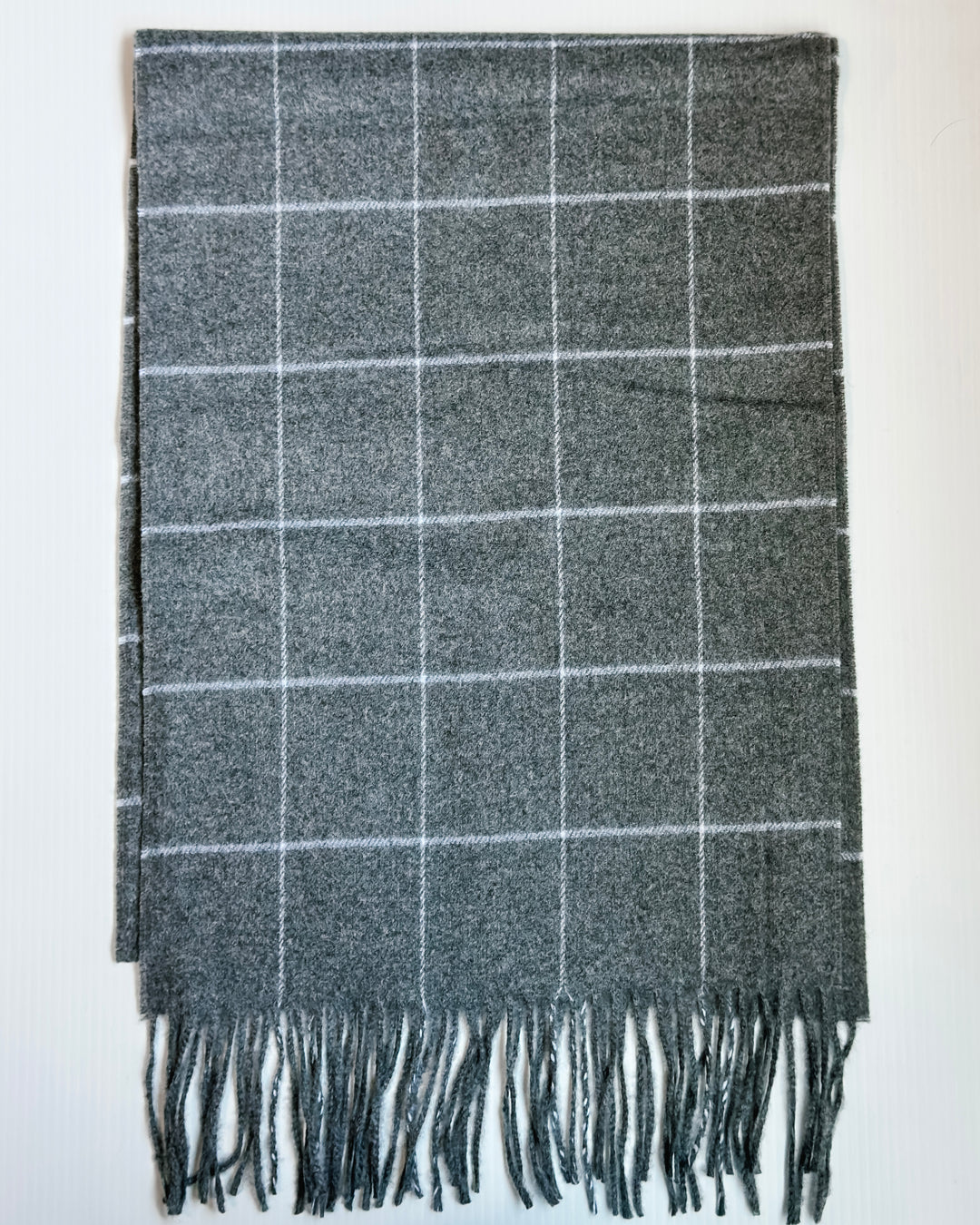 Fringed Cashmere Feel Scarf (save for next year)