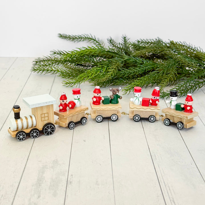 Wooden Holiday Train