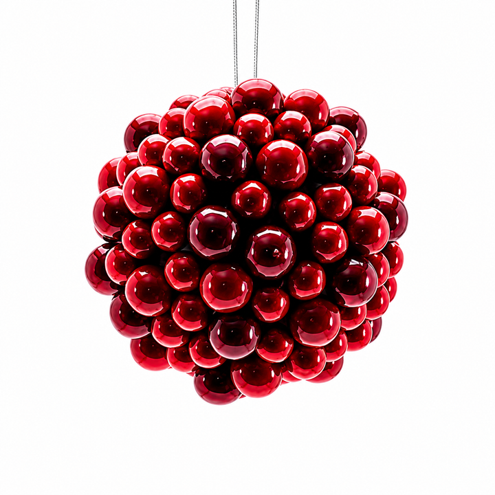 Berry Ball Ornament Red