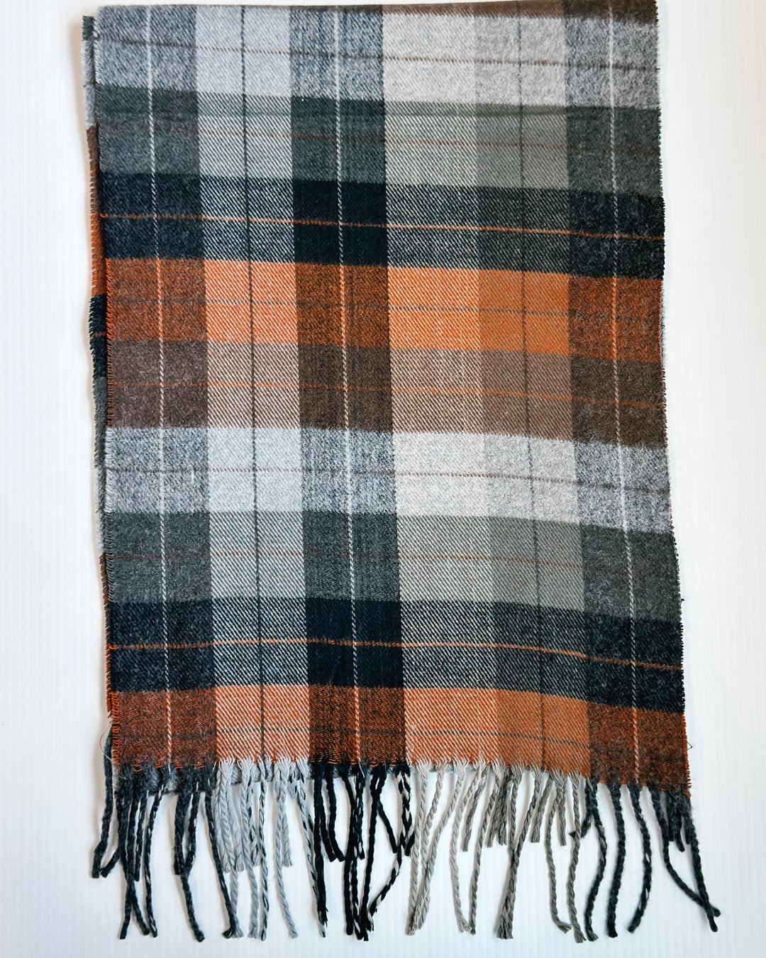 Fringed Cashmere Feel Scarf (save for next year)