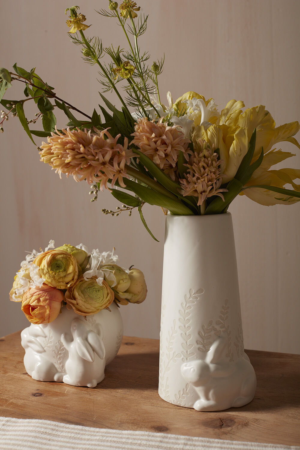 Cottontail Wrapped Vase