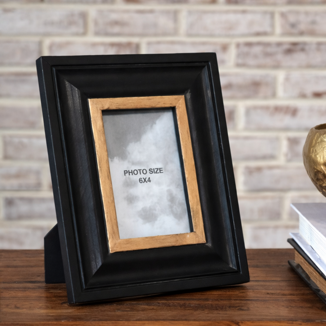 Black Wood Photo Frame