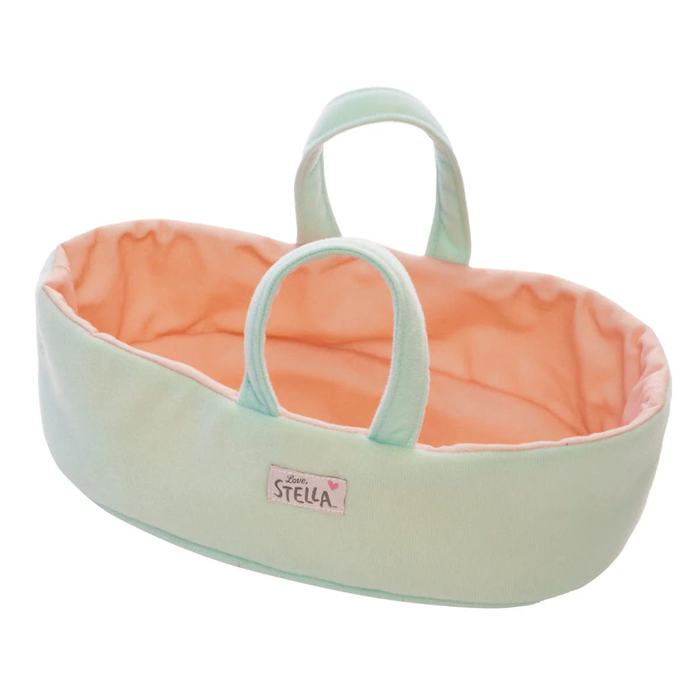 Love, Stella My First Doll Peach With Bassinet