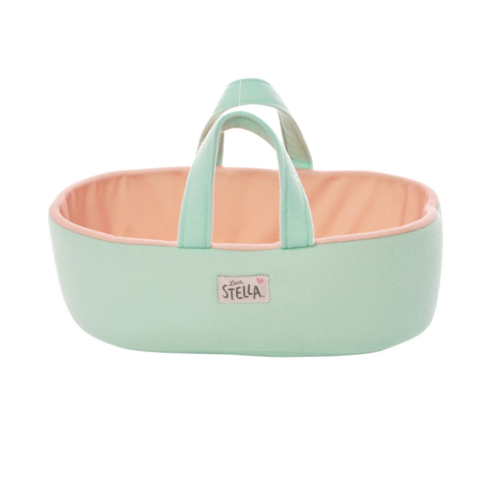 Love, Stella My First Doll Peach With Bassinet