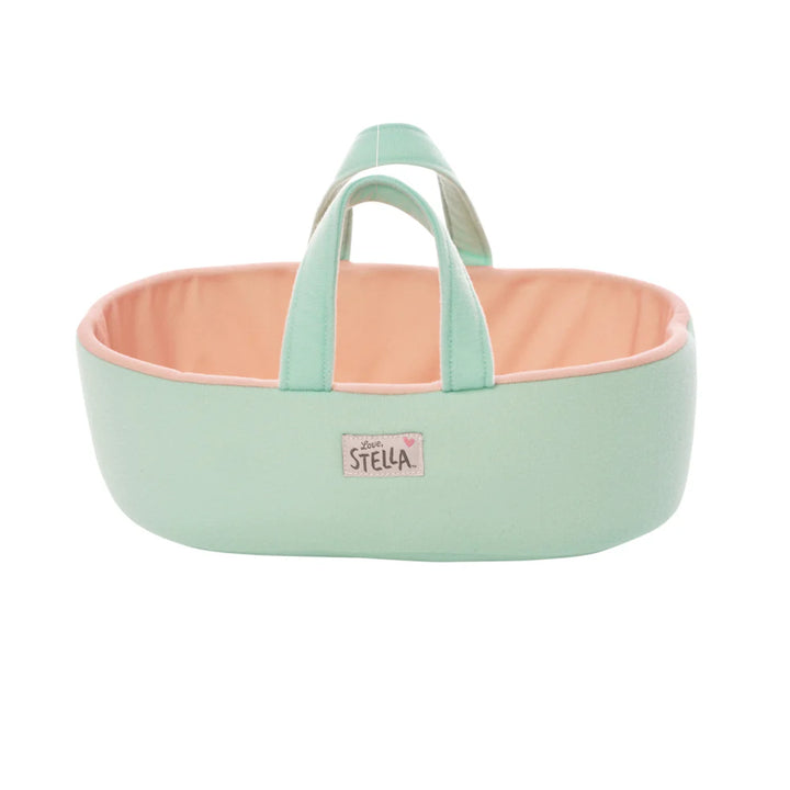 Love, Stella My First Doll Peach With Bassinet